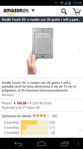 Aplicacion Amazon Android