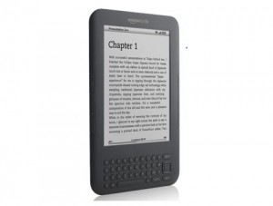 Vista frontal amazon Kindle