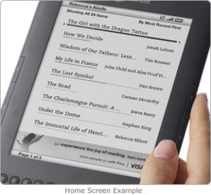 Anuncios Kindle 3 WiFi with Special Offers